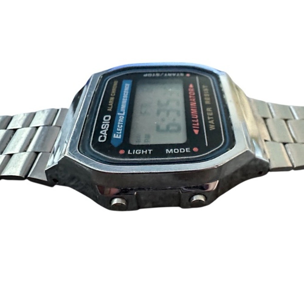 Casio Men's Vintage Digital A168 Electro Luminescence Watch - Picture 10 of 14